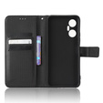Pattintható tok a Infinix Hot 20 5G, Wallet Smart Magnet Case, fekete