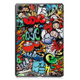 Tok Samsung Galaxy Tab A9+, Smartcase, graffiti