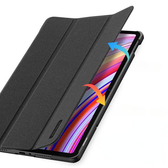 Tok Xiaomi Redmi Pad Pro / Xiaomi Poco Pad-hoz, Dux Ducis Domo, fekete