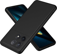 Telefontok a Xiaomi Poco F6 Pro, Silicone Lite, fekete