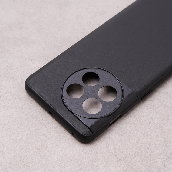 Bőr tok OnePlus 11 5G, leather hybrid, fekete
