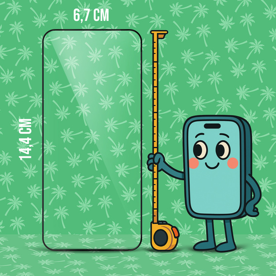 5D Full Glue Smart Palm edzett üveg Samsung Galaxy S24 készülékhez