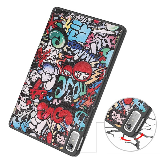 Tok Lenovo Tab P11 Gen 2 TB350FU TB350XU 11.5", Smartcase, graffiti