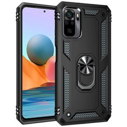 Páncélozott telefontok a Xiaomi Redmi Note 10/10S, Nox Case Ring, fekete