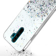 Telefontok a Xiaomi Redmi Note 8 Pro, Glittery, átlátszó