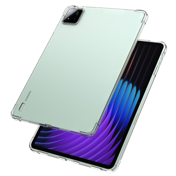 Tok Xiaomi Pad 7 / 7 Pro készülékhez, szilikon, átlátszó