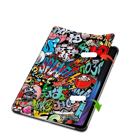 Tok Xiaomi Pad 7 / 7 Pro, Smartcase, graffiti
