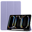 Tok iPad Pro 11 2024, Smartcase tolltartóval, lila