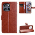 Pattintható tok a Motorola Edge 50 Neo / Motorola ThinkPhone 25, Crazy Horse Wallet, barna