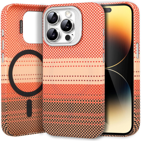 Tok iPhone 14 Pro Max készülékhez, Frame Kickstand, MagSafe, Sunset Orange