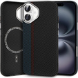 Tok iPhone 16, Carbon Fiber MagSafe, fekete / kék