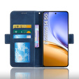 Pattintható tok a Realme 14 5G / Realme 14T 5G, Card Slot, sötétkék