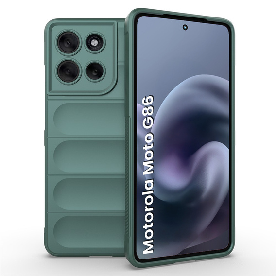 Telefontok a Motorola Moto G86 Power 5G, Gaming Shockproof, zöld