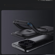 Tok Xiaomi Redmi Note 14 Pro+ 5G, páncélozott Nillkin, CamShield Pro, fekete
