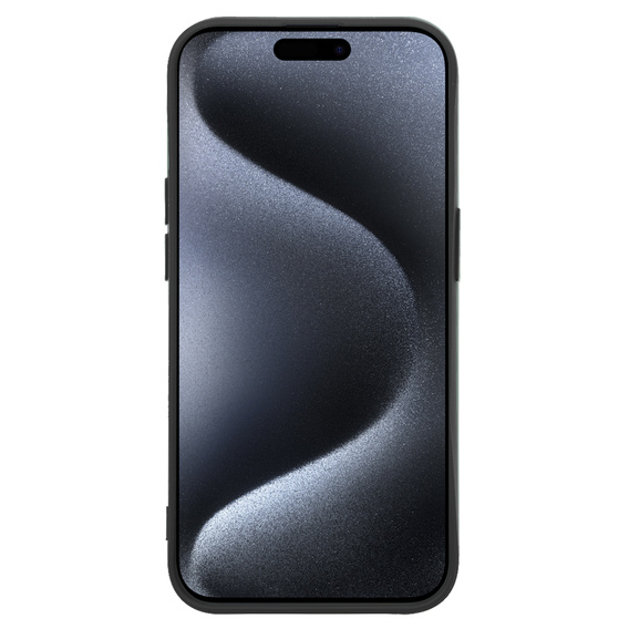 Telefontok a iPhone 15 Pro, Silicone Lite, fekete