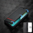 Pattintható tok a Xiaomi Redmi Note 13 Pro 5G, Carbon LC.IMEEKE, fekete