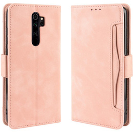 Pattintható tok a Xiaomi Redmi Note 8 Pro, Card Slot, rózsaszín