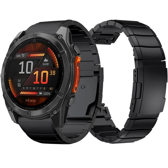 Karkötő Garmin Fenix 3/3HR/5X/6X/6X/6X PRO/7X, Fekete