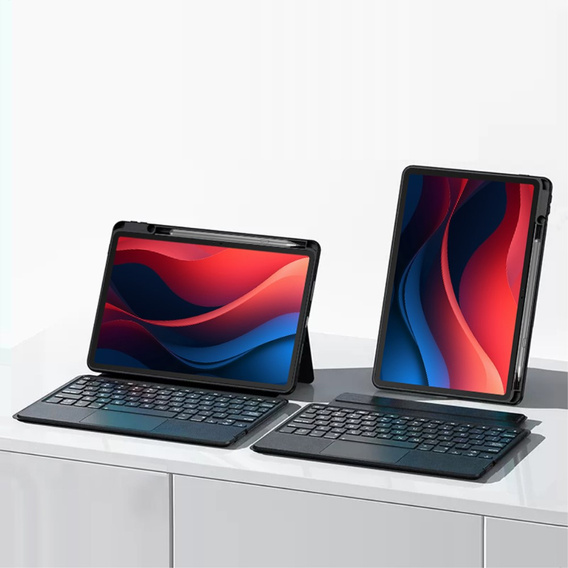 Tok + billentyűzet Lenovo Tab M11, fekete