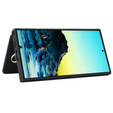 Tok Samsung Galaxy S25 Ultra, Leather Flower Card Slot, fekete