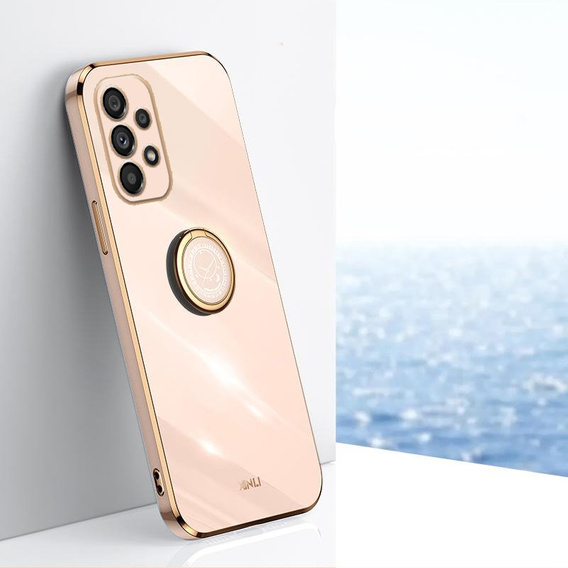 Telefontok a Samsung Galaxy A53 5G, Electro Ring, rózsaszín