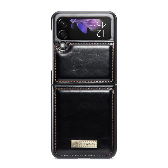 CASEME flip tok Samsung Galaxy Z Flip 3, Waxy Textured, fekete