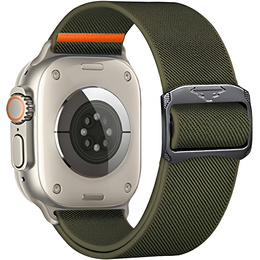 Nylon szíj Apple Watch 1/2/3/4/4/5/6/7/8/9/SE/Ultra/Ultra 2 42/44/45/49mm-es órához