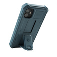 Páncélozott tok a iPhone 11, Dexnor Full Body, sötétkék