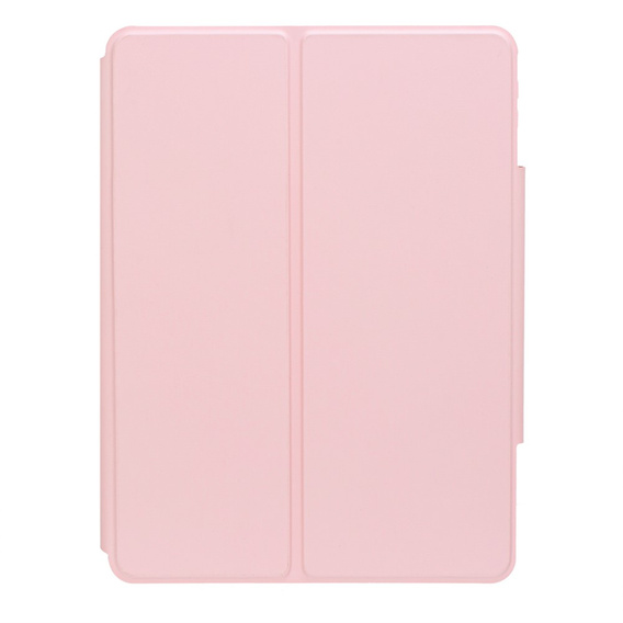 Billentyűzet tok iPad 11" 2025 A16 (11 gen.) / iPad 10.9" 2022 (10 gen.), Rotary 360° Leather, rózsaszín rose gold