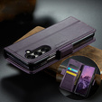 CASEME Litchi pénztárca flip tok Samsung Galaxy Z Fold7 5G számára
