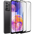 2x edzett üveg a Samsung Galaxy A23 4G/5G, ERBORD 3D teljes képernyő
