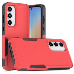 Páncélozott tok Samsung Galaxy A35 5G, Dual Shockproof, piros
