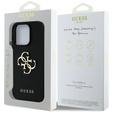 GUESS Grained Big 4G és Classic Logo tok iPhone 16 Pro készülékhez