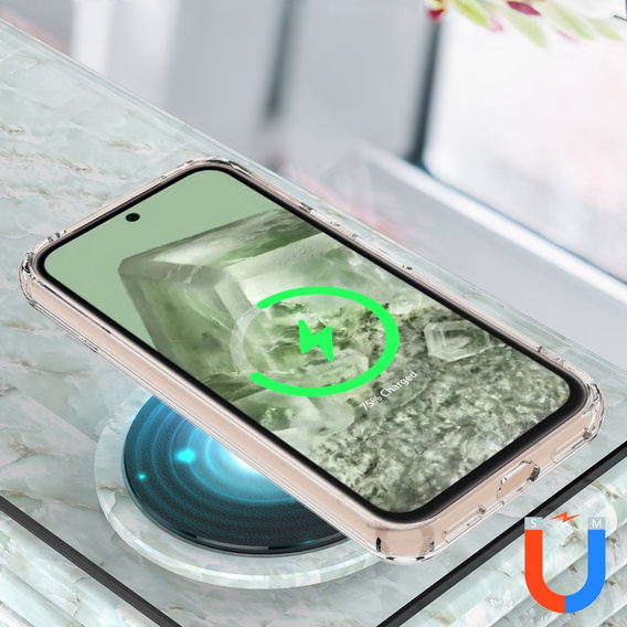 Tok a Google Pixel 8A, Fusion Hybrid, MagSafe-hoz, átlátszó