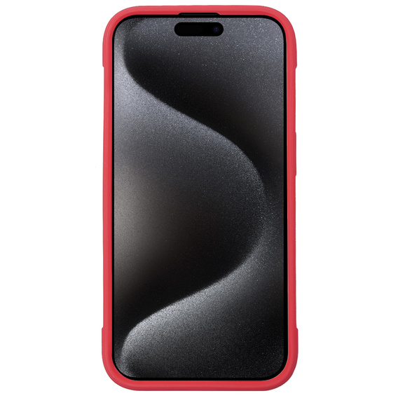Tok iPhone 15 Pro, ERBORD Armor Mag, piros