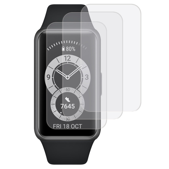 3x ERBORD hidrogél fólia Huawei Band 6