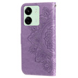 Pattintható tok a Xiaomi Redmi 13C / Poco C65, Mandala Flower, lila