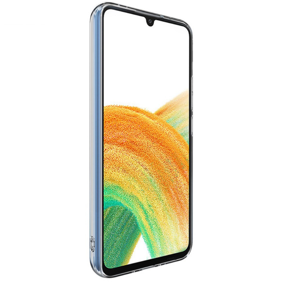 IMAK Telefontok a Samsung Galaxy A34 5G, UX-5 Series Slim, átlátszó