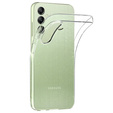 tok Samsung Galaxy A15 5G, szilikon csillogás, átlátszó + 9H üveg