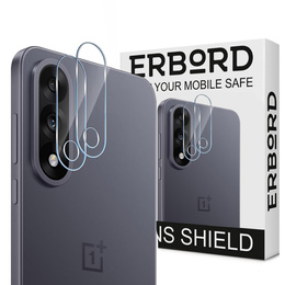 2x ERBORD kamera edzett üveg a Realme 12 Pro / 12 Pro+ készülékhez, átlátszó