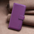 Pattintható tok a Samsung Galaxy A55 5G,BINFEN Wallet, lila