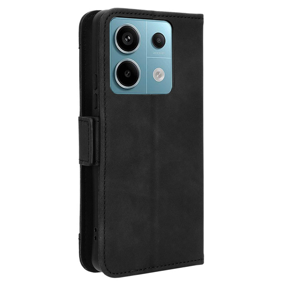 Pattintható tok a Xiaomi Redmi Note 13 Pro 5G, Card Slot, fekete