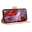 Pattintható tok a Google Pixel 9A, Card Slot, rózsaszín