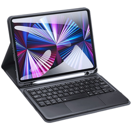 Tok + billentyűzet iPad Pro 11 2022/2021/2020/2018 / do iPad Air 10.9 4 2020 / 5 2022, Dux Ducis Magnetic, fekete