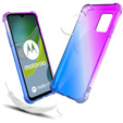 Tok Motorola Moto E13, Gradient Dropproof, Lila / kék