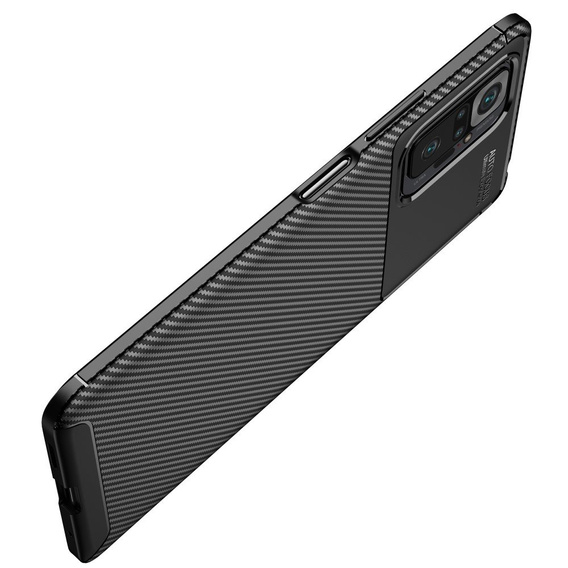 Telefontok a Xiaomi Redmi Note 10 Pro, Carbon Gel, fekete