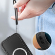IP68 vízálló tok iPhone 16 Plus készülékhez, SHELLBOX MagSafe, fekete