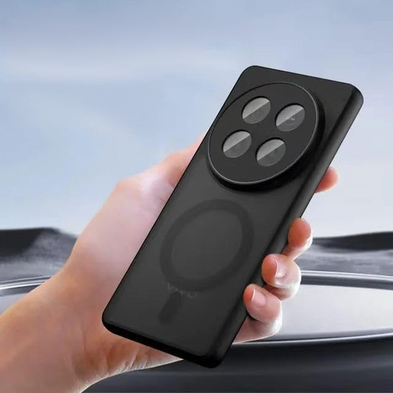 Tok Honor Magic 7 Lite-hoz, MagSafe, ERBORD Matt Case, fekete