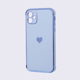 Telefontok a Apple iPhone 11, Electro heart, kék