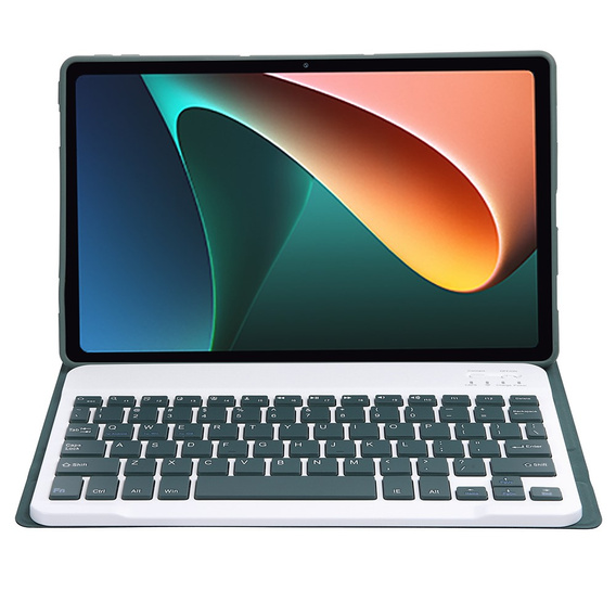 Tok + billentyűzet Xiaomi Pad 5/5 Pro, zöld